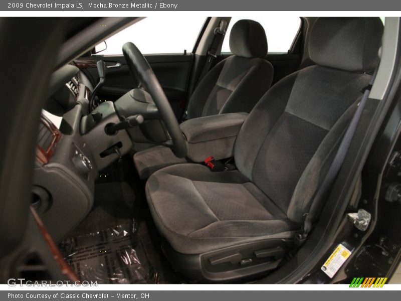 Mocha Bronze Metallic / Ebony 2009 Chevrolet Impala LS