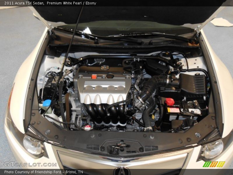 Premium White Pearl / Ebony 2011 Acura TSX Sedan