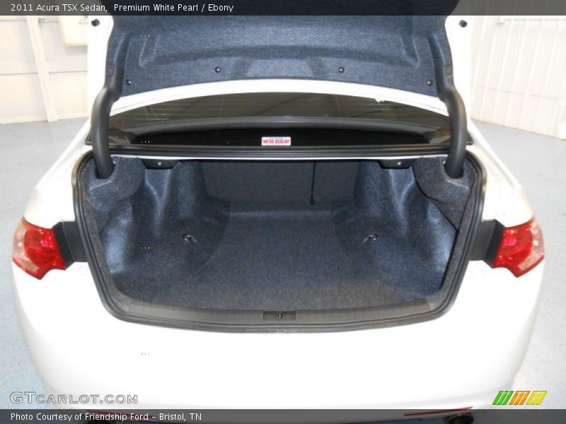 Premium White Pearl / Ebony 2011 Acura TSX Sedan
