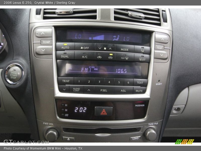 Crystal White / Sterling Gray 2006 Lexus IS 250