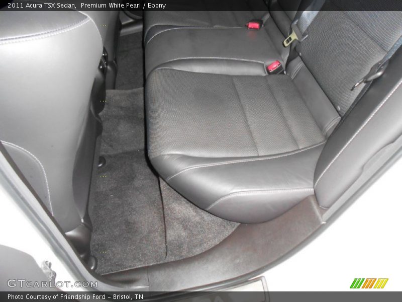 Premium White Pearl / Ebony 2011 Acura TSX Sedan