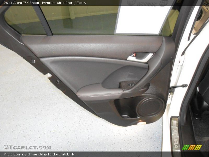 Premium White Pearl / Ebony 2011 Acura TSX Sedan