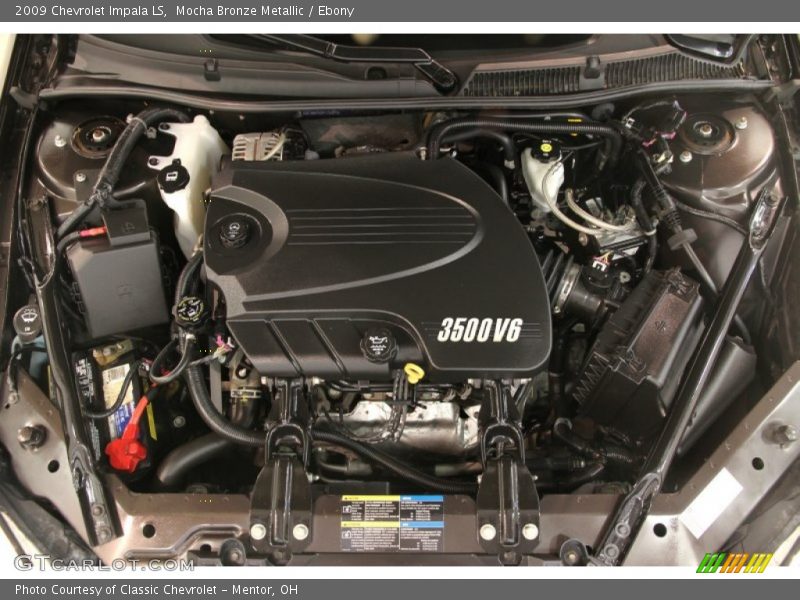 Mocha Bronze Metallic / Ebony 2009 Chevrolet Impala LS