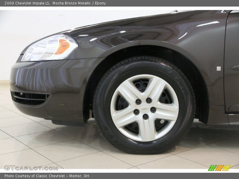 Mocha Bronze Metallic / Ebony 2009 Chevrolet Impala LS