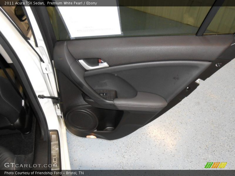 Premium White Pearl / Ebony 2011 Acura TSX Sedan