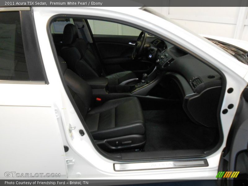 Premium White Pearl / Ebony 2011 Acura TSX Sedan