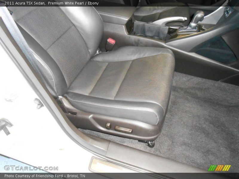Premium White Pearl / Ebony 2011 Acura TSX Sedan