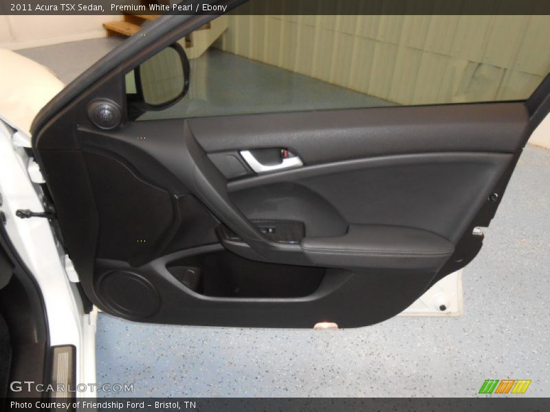 Premium White Pearl / Ebony 2011 Acura TSX Sedan
