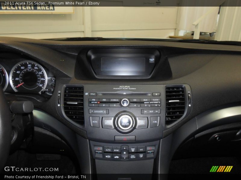 Premium White Pearl / Ebony 2011 Acura TSX Sedan