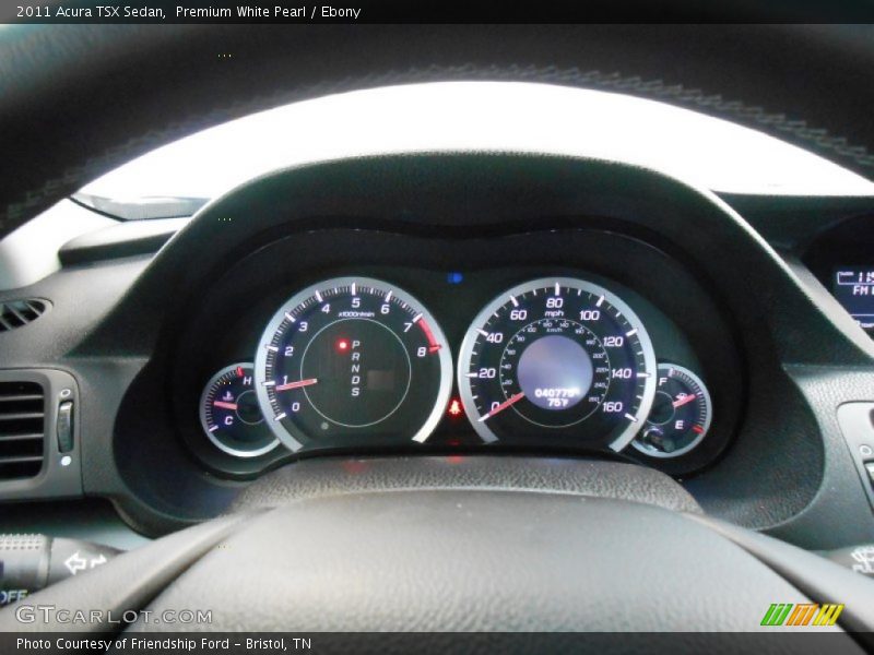 Premium White Pearl / Ebony 2011 Acura TSX Sedan