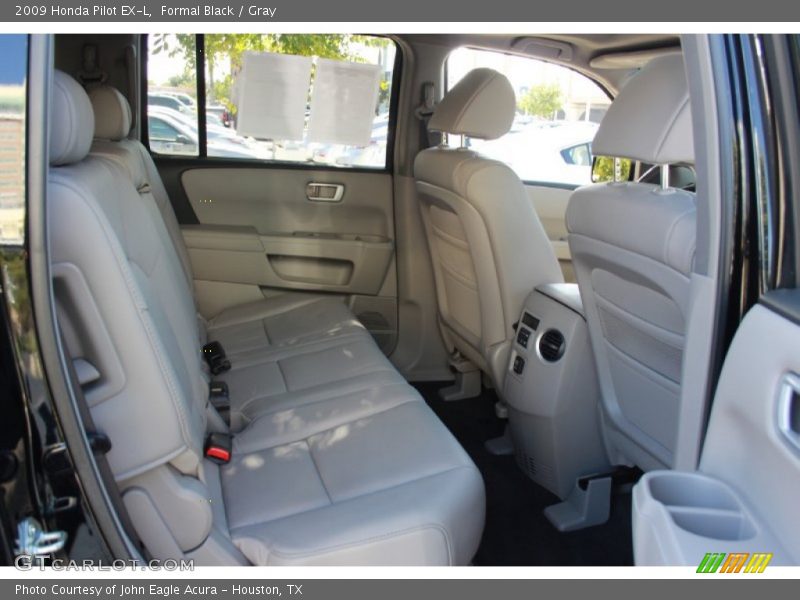 Formal Black / Gray 2009 Honda Pilot EX-L