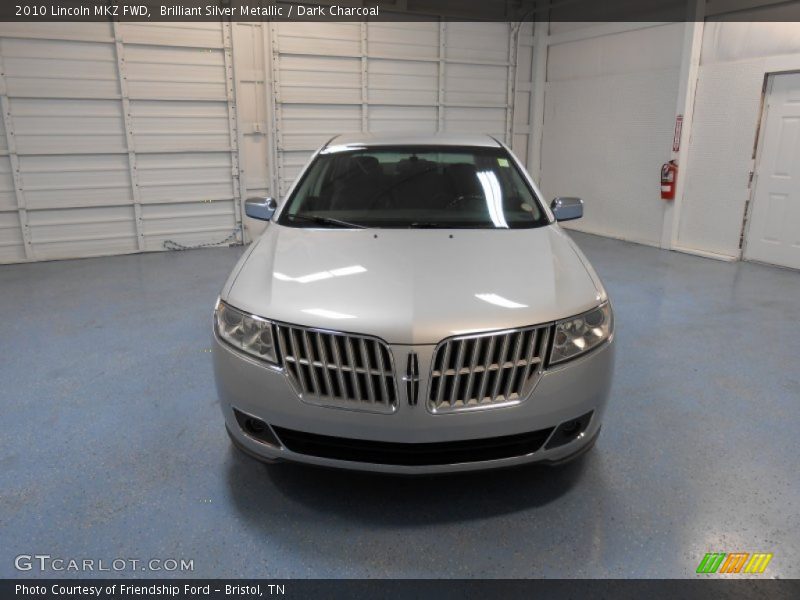 Brilliant Silver Metallic / Dark Charcoal 2010 Lincoln MKZ FWD