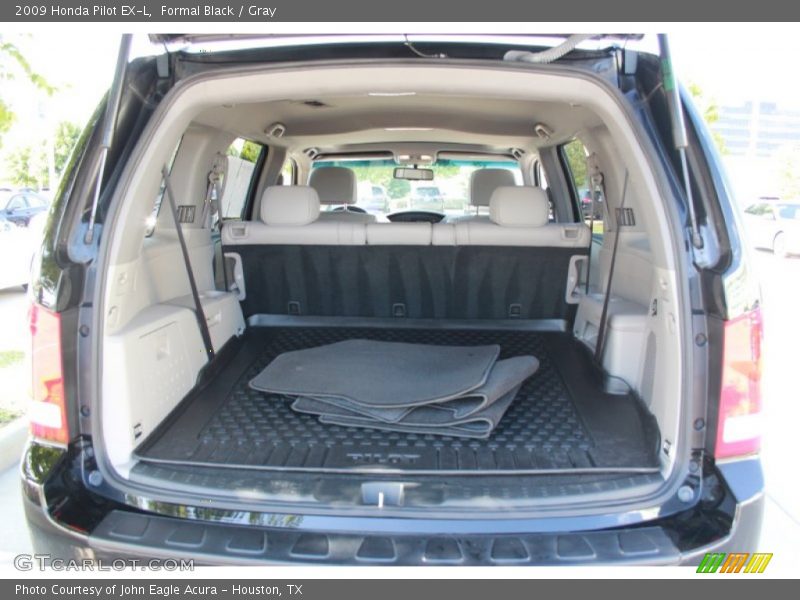 Formal Black / Gray 2009 Honda Pilot EX-L