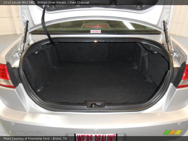 Brilliant Silver Metallic / Dark Charcoal 2010 Lincoln MKZ FWD