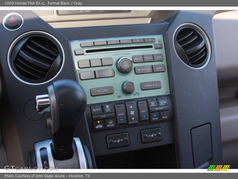 Formal Black / Gray 2009 Honda Pilot EX-L