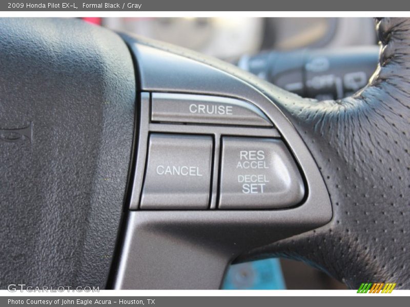 Formal Black / Gray 2009 Honda Pilot EX-L