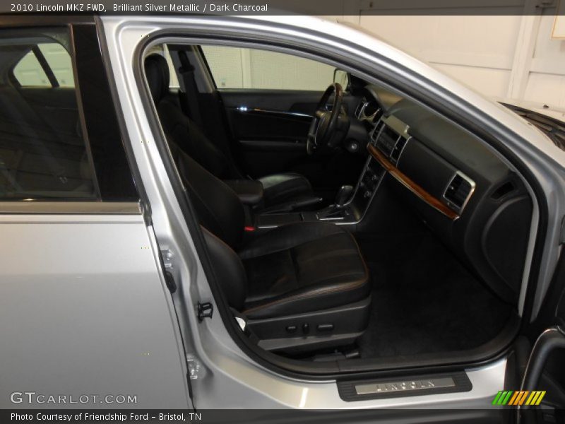 Brilliant Silver Metallic / Dark Charcoal 2010 Lincoln MKZ FWD