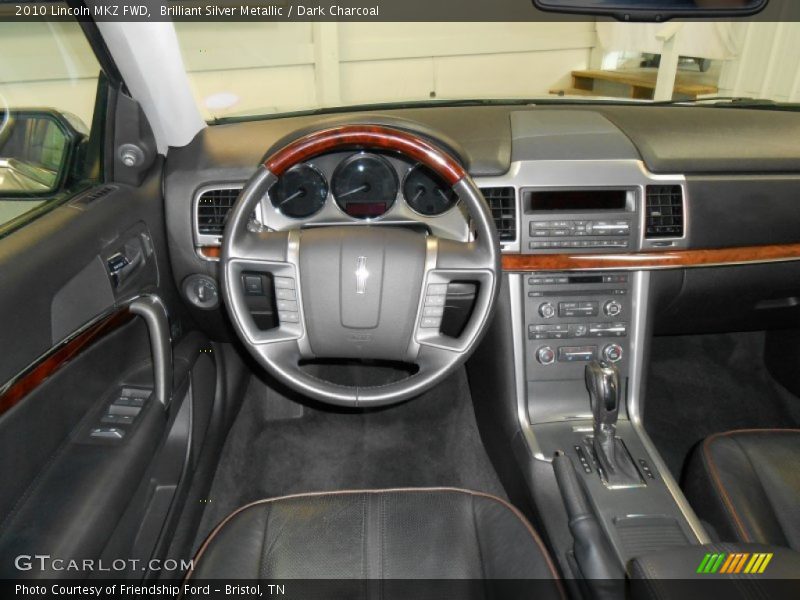 Brilliant Silver Metallic / Dark Charcoal 2010 Lincoln MKZ FWD