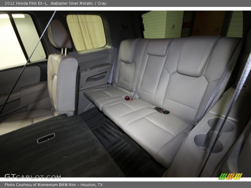 Alabaster Silver Metallic / Gray 2012 Honda Pilot EX-L