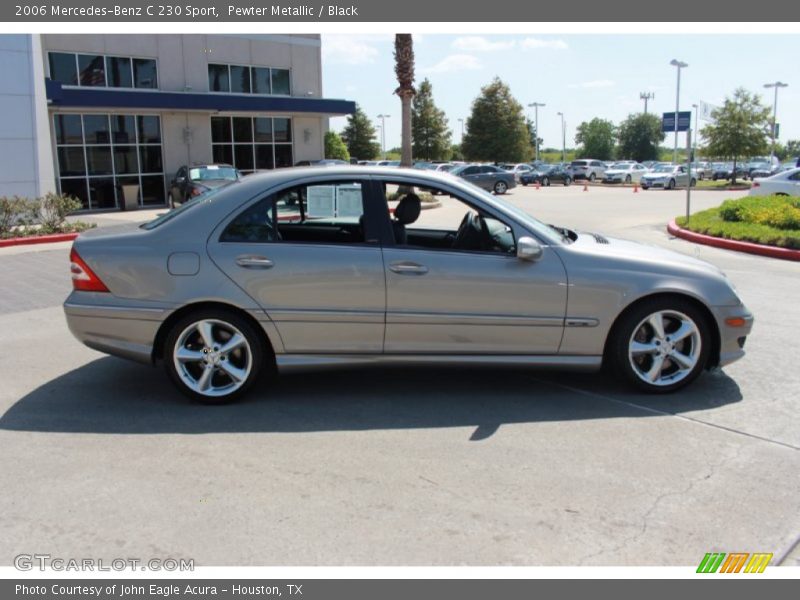 Pewter Metallic / Black 2006 Mercedes-Benz C 230 Sport