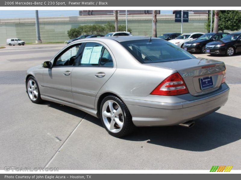 Pewter Metallic / Black 2006 Mercedes-Benz C 230 Sport