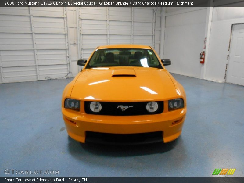 Grabber Orange / Dark Charcoal/Medium Parchment 2008 Ford Mustang GT/CS California Special Coupe