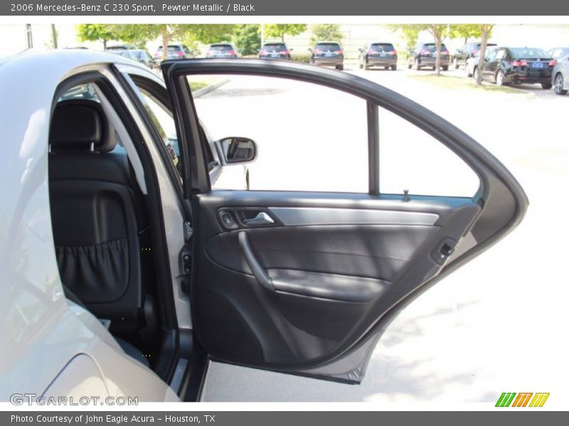 Pewter Metallic / Black 2006 Mercedes-Benz C 230 Sport