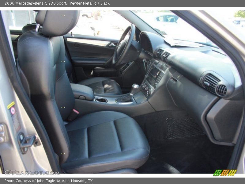 Pewter Metallic / Black 2006 Mercedes-Benz C 230 Sport