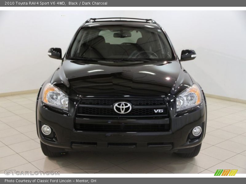Black / Dark Charcoal 2010 Toyota RAV4 Sport V6 4WD