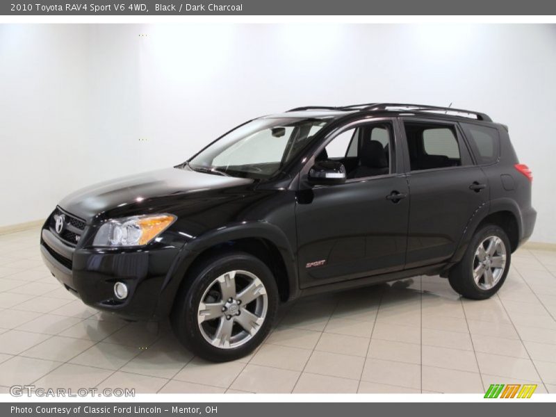 Black / Dark Charcoal 2010 Toyota RAV4 Sport V6 4WD
