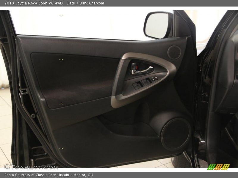 Black / Dark Charcoal 2010 Toyota RAV4 Sport V6 4WD