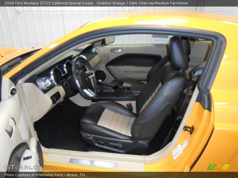 Grabber Orange / Dark Charcoal/Medium Parchment 2008 Ford Mustang GT/CS California Special Coupe