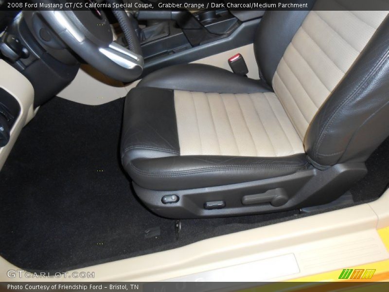 Grabber Orange / Dark Charcoal/Medium Parchment 2008 Ford Mustang GT/CS California Special Coupe