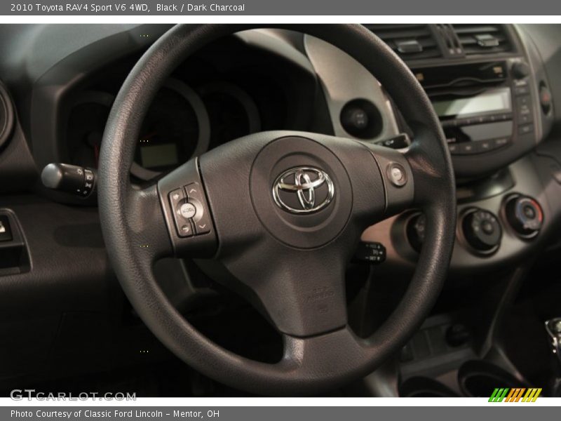 Black / Dark Charcoal 2010 Toyota RAV4 Sport V6 4WD
