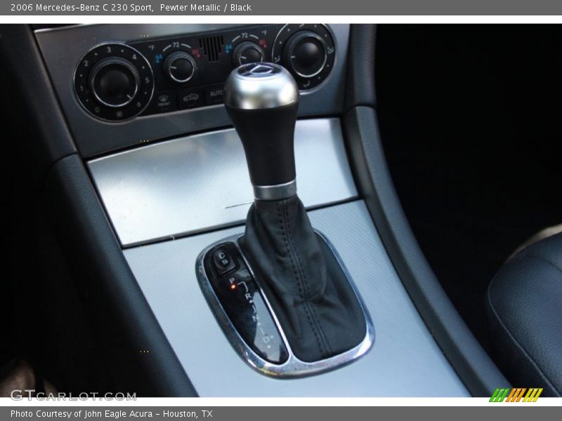 Pewter Metallic / Black 2006 Mercedes-Benz C 230 Sport