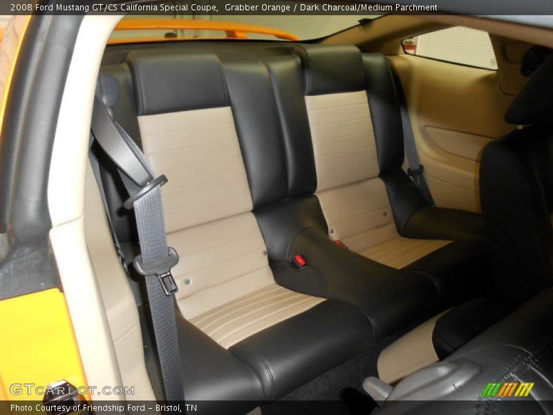 Grabber Orange / Dark Charcoal/Medium Parchment 2008 Ford Mustang GT/CS California Special Coupe