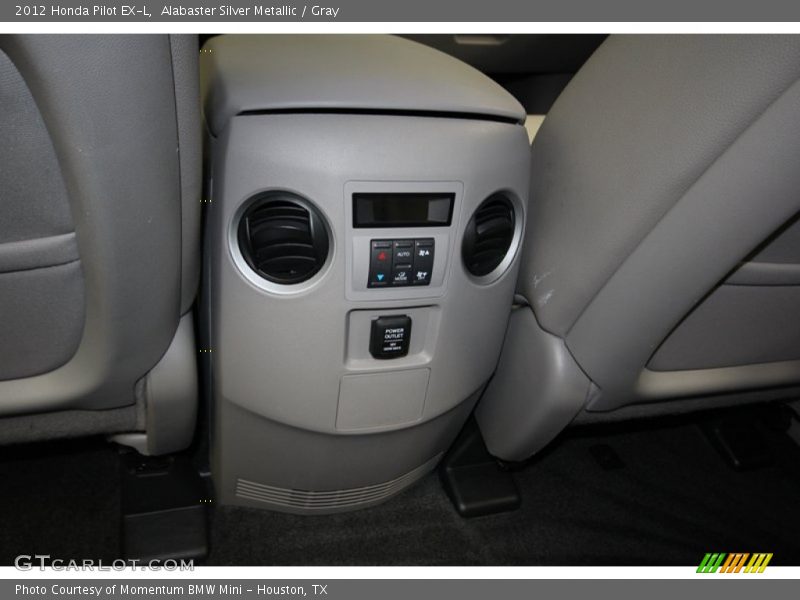 Alabaster Silver Metallic / Gray 2012 Honda Pilot EX-L