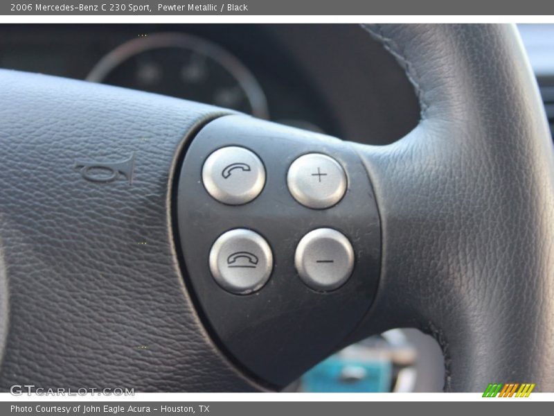 Pewter Metallic / Black 2006 Mercedes-Benz C 230 Sport