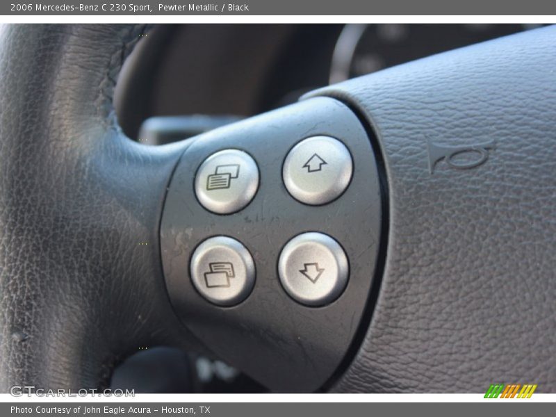 Pewter Metallic / Black 2006 Mercedes-Benz C 230 Sport