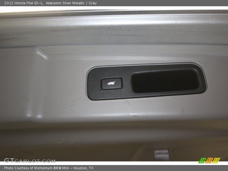 Alabaster Silver Metallic / Gray 2012 Honda Pilot EX-L