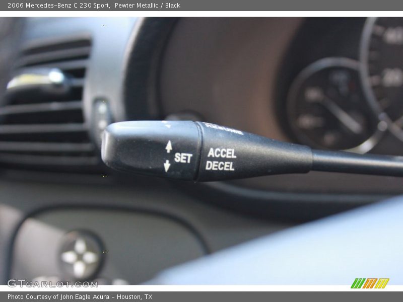 Pewter Metallic / Black 2006 Mercedes-Benz C 230 Sport