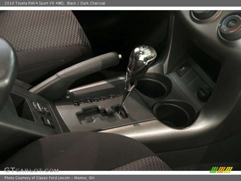 Black / Dark Charcoal 2010 Toyota RAV4 Sport V6 4WD