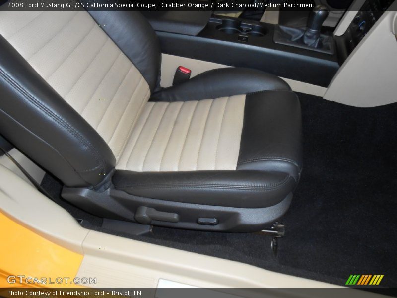 Grabber Orange / Dark Charcoal/Medium Parchment 2008 Ford Mustang GT/CS California Special Coupe