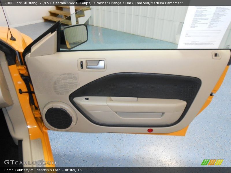 Grabber Orange / Dark Charcoal/Medium Parchment 2008 Ford Mustang GT/CS California Special Coupe