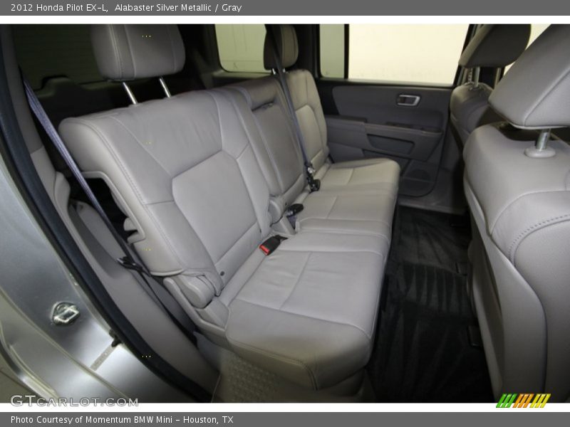 Alabaster Silver Metallic / Gray 2012 Honda Pilot EX-L