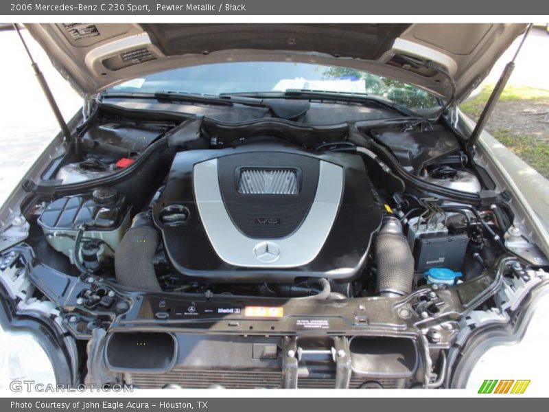 Pewter Metallic / Black 2006 Mercedes-Benz C 230 Sport