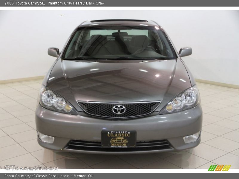Phantom Gray Pearl / Dark Gray 2005 Toyota Camry SE