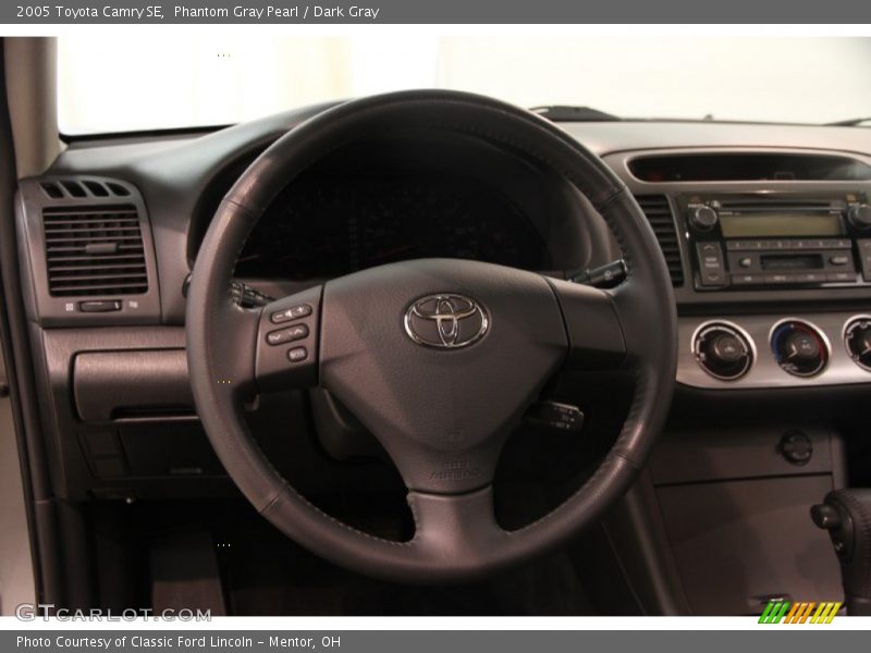 Phantom Gray Pearl / Dark Gray 2005 Toyota Camry SE