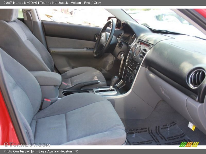 Volcanic Red / Gray 2007 Mazda MAZDA6 i Touring Hatchback