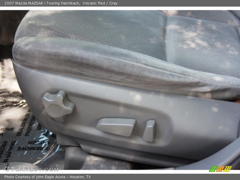 Volcanic Red / Gray 2007 Mazda MAZDA6 i Touring Hatchback